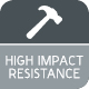 High Impact Resistance Icon 80x80